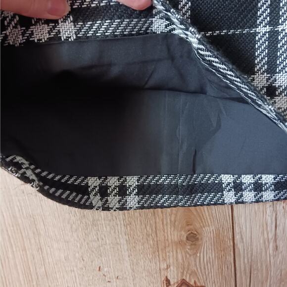 J.Crew Factory Twill Plaid pencil Skirt Size 0 - Picture 3 of 8